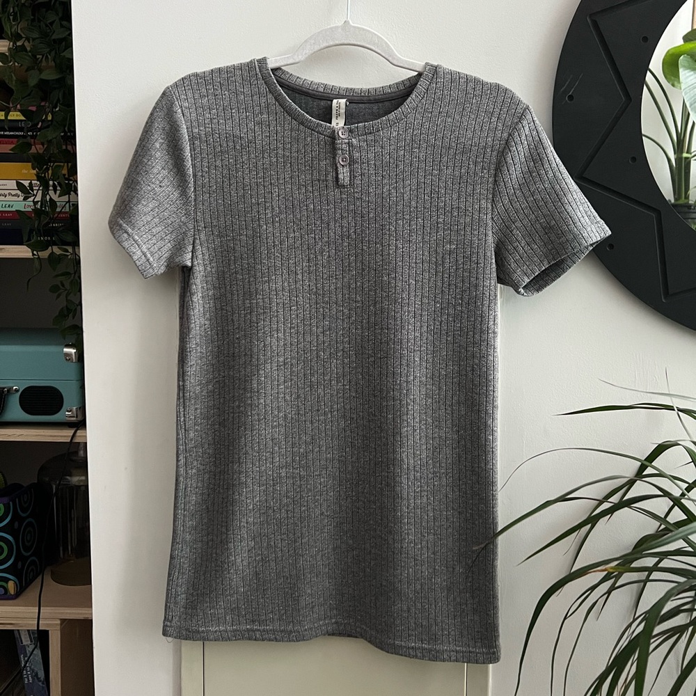 FRANK & OAK RIBBED HENLEY